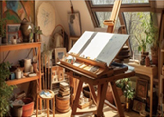 개인 작업공간 사진