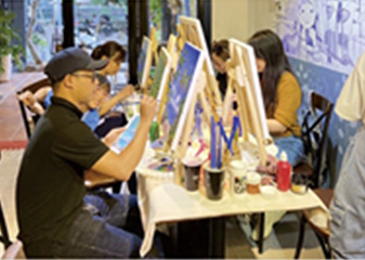 서양화실습 사진