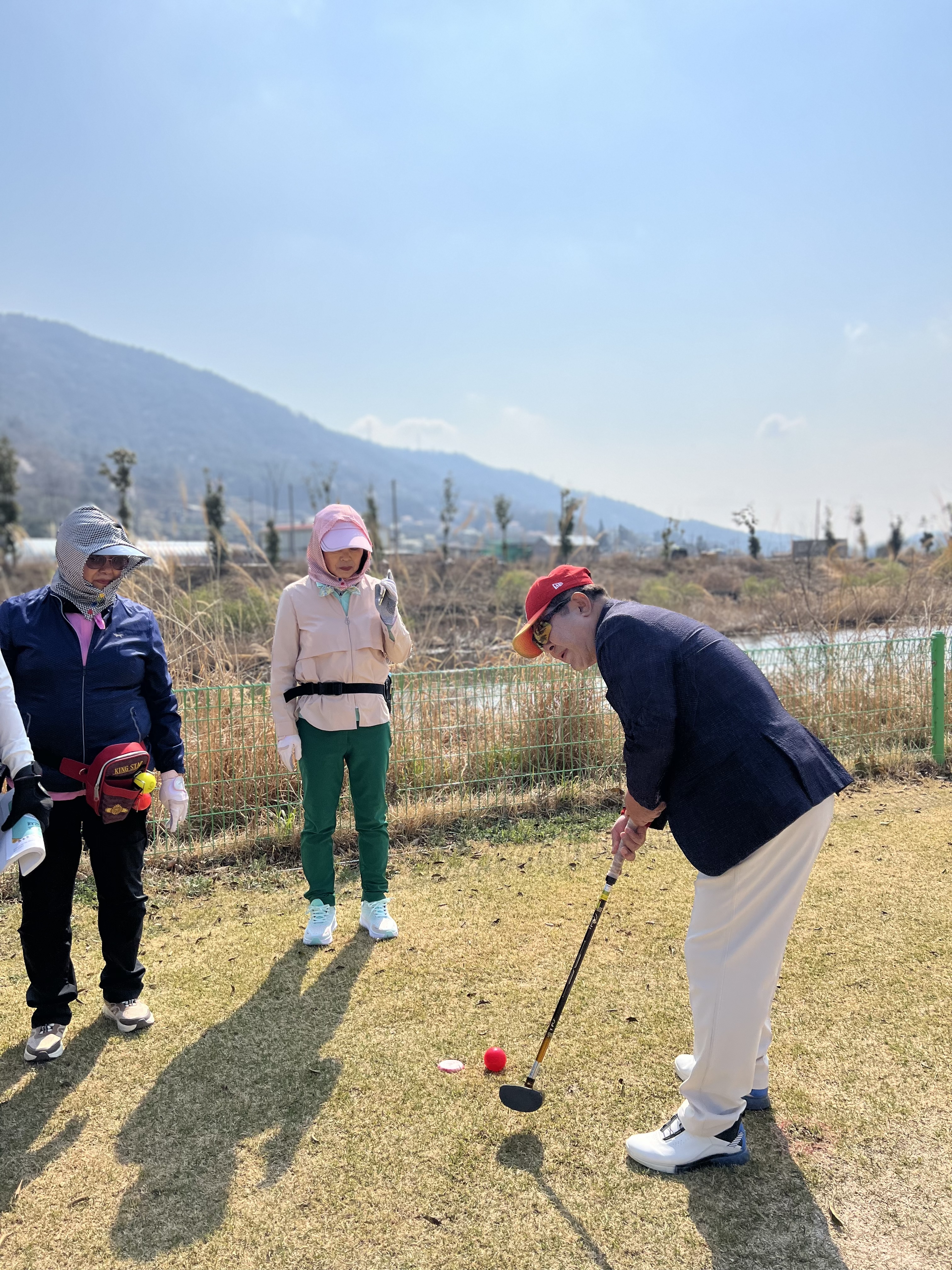 시니어건강관리과 파크골프 수업 1