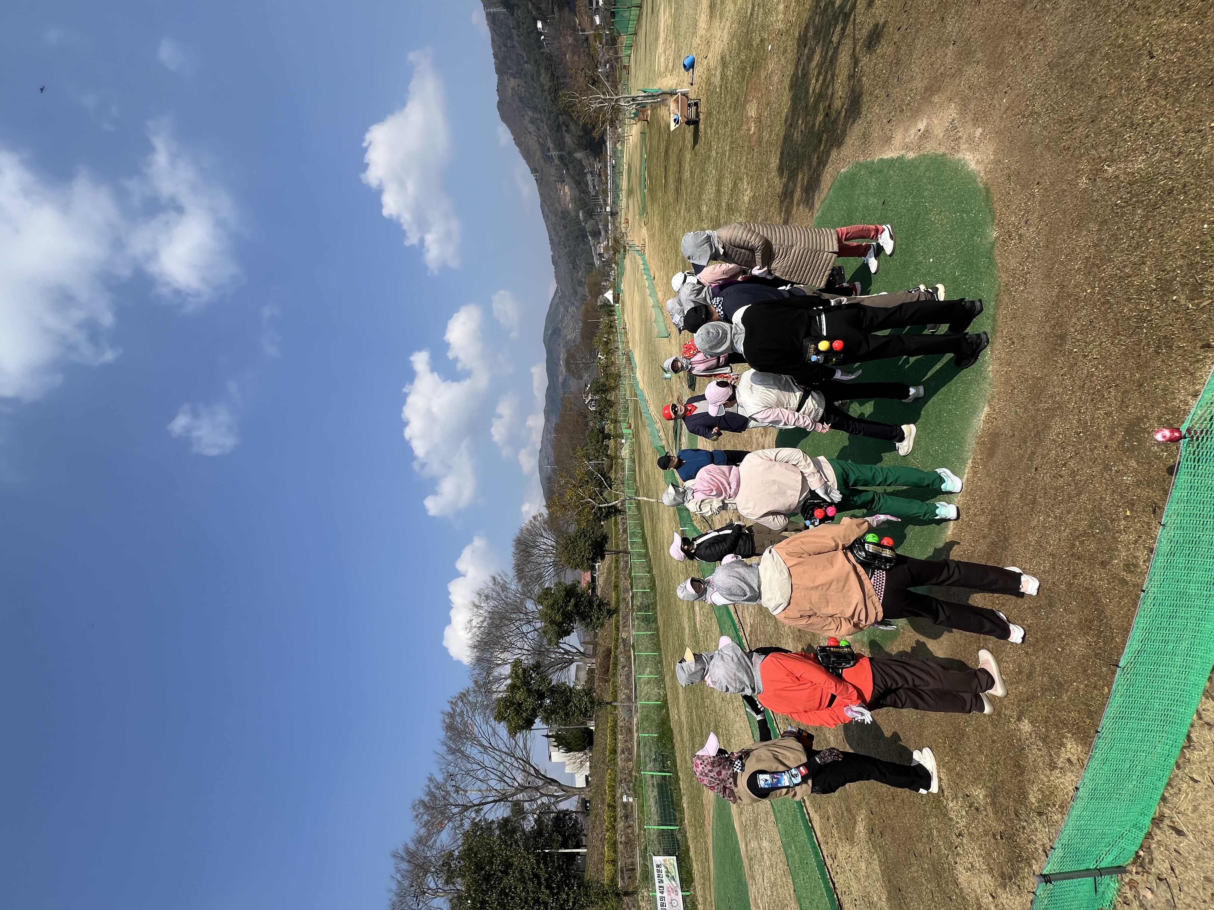 시니어건강관리과 파크골프 수업 1