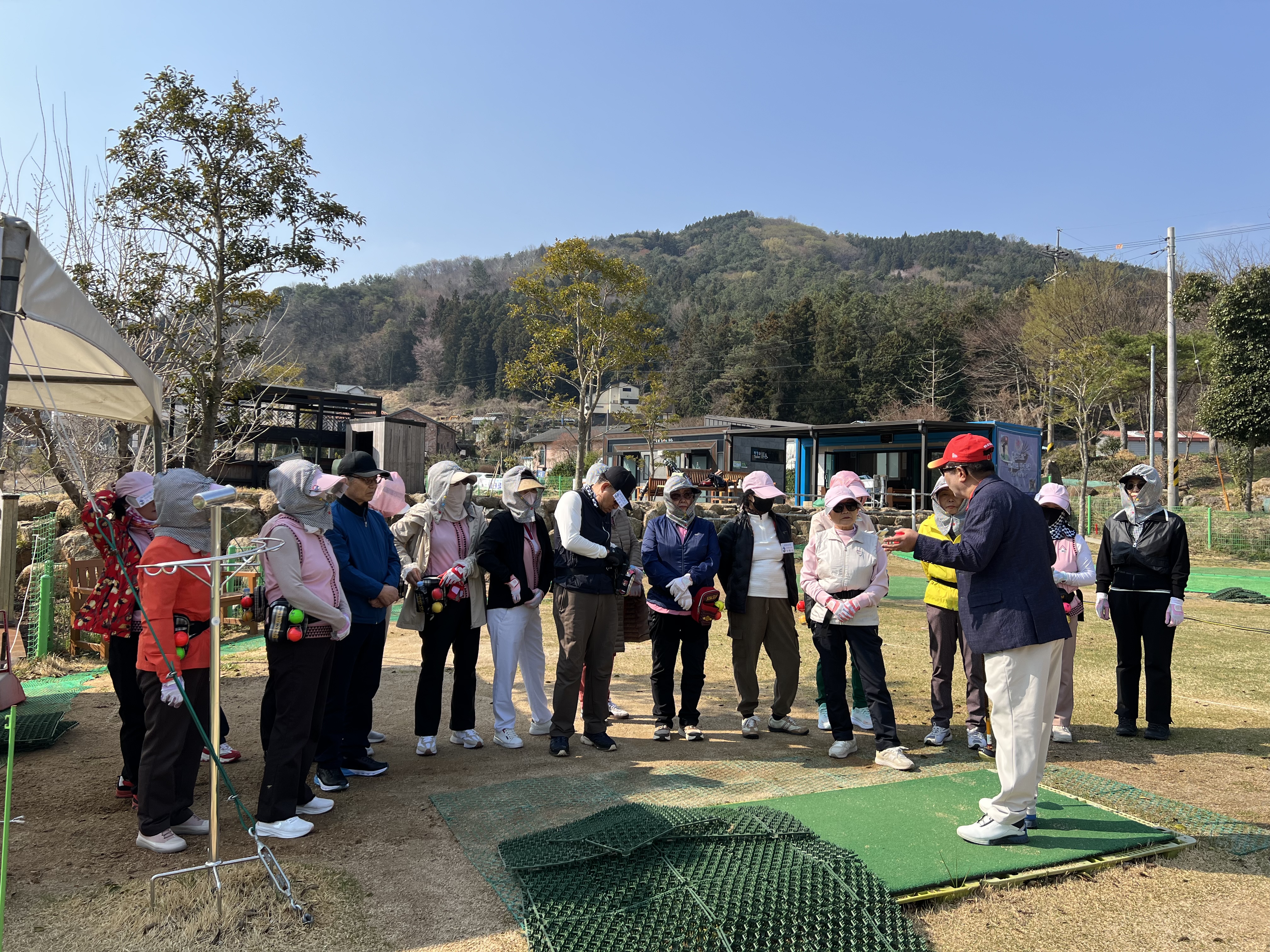 시니어건강관리과 파크골프 수업 1