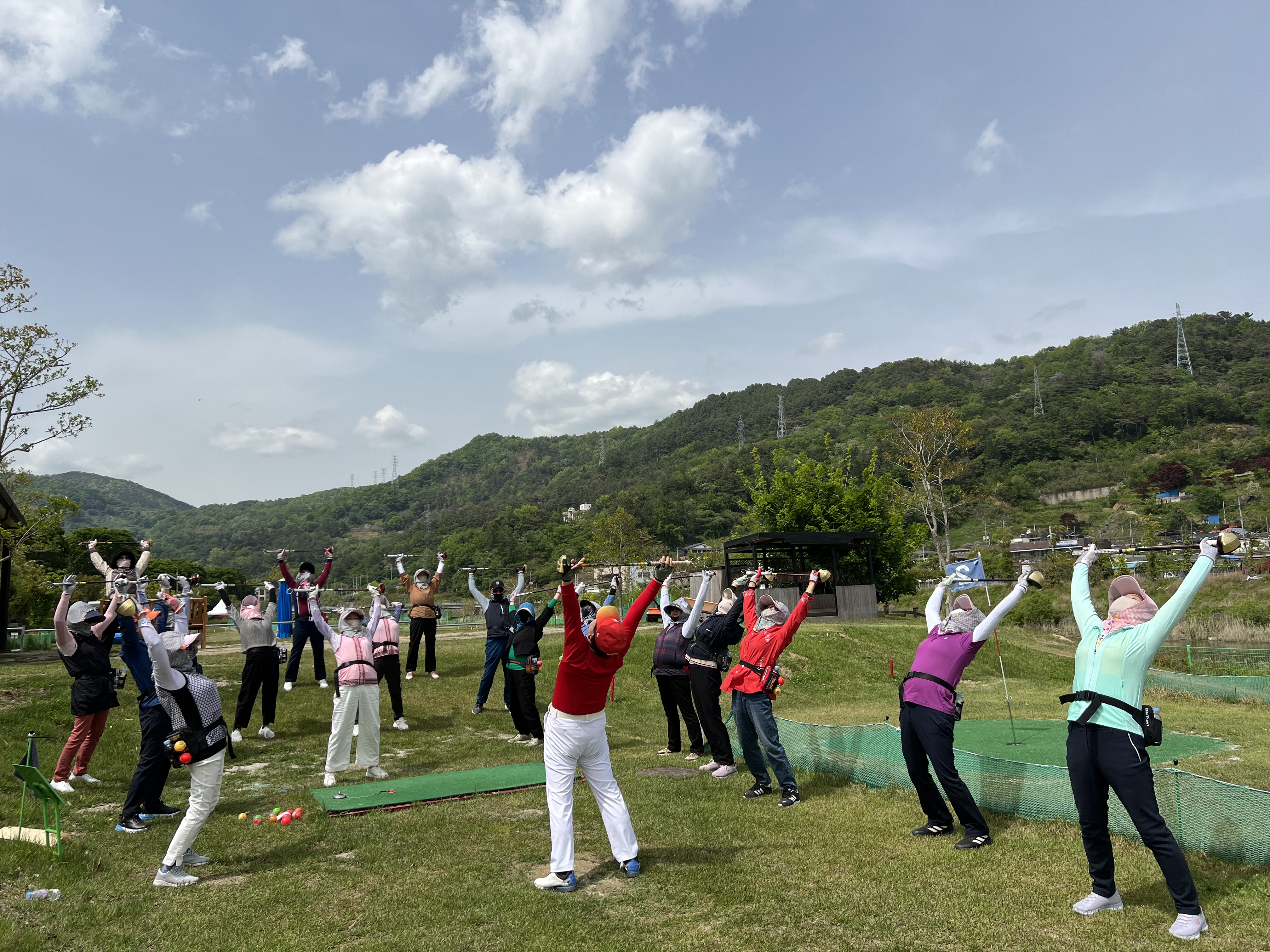 시니어건강관리과 파크골프수업 3