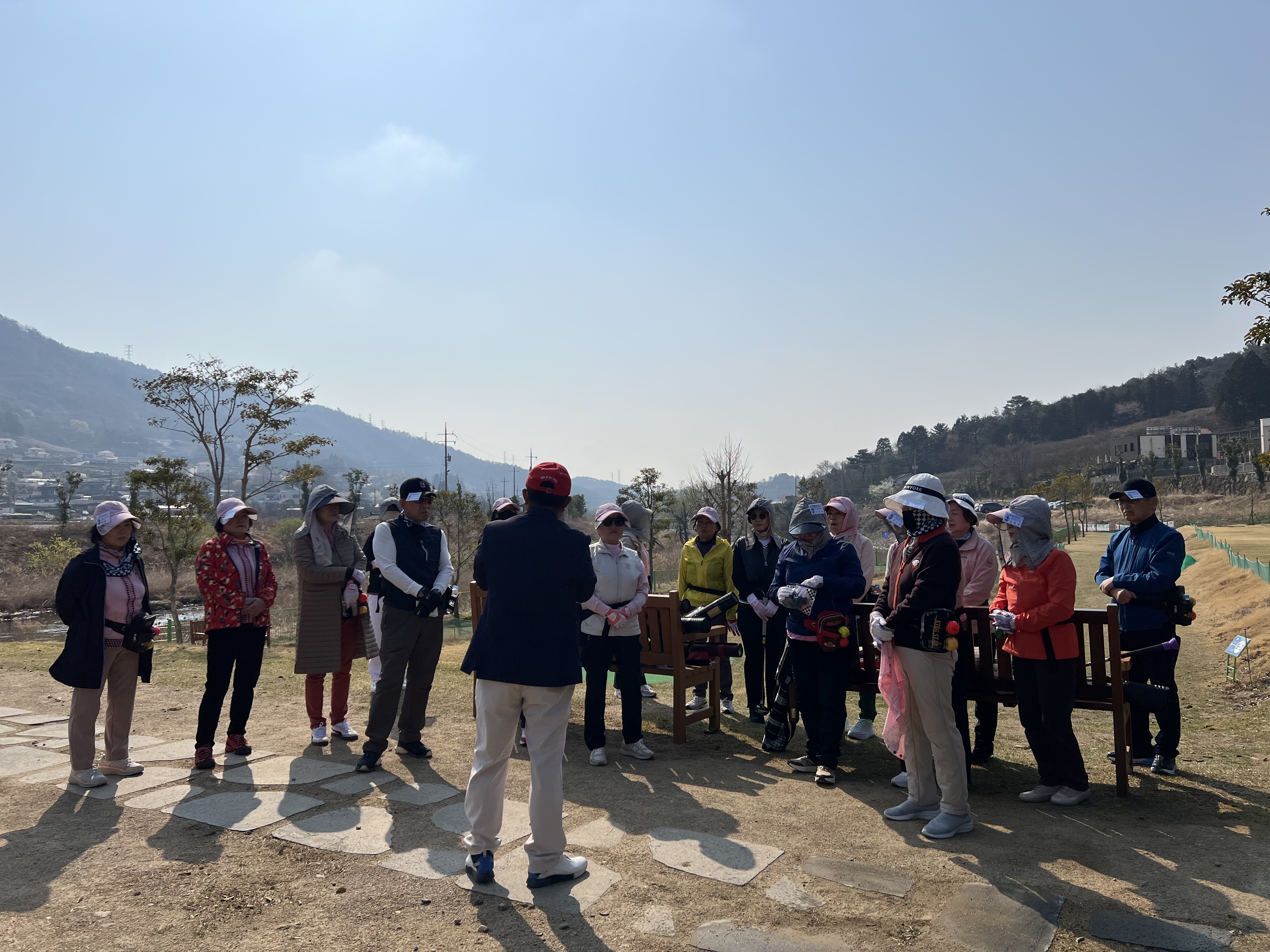 시니어건강관리과 파크골프 수업 1