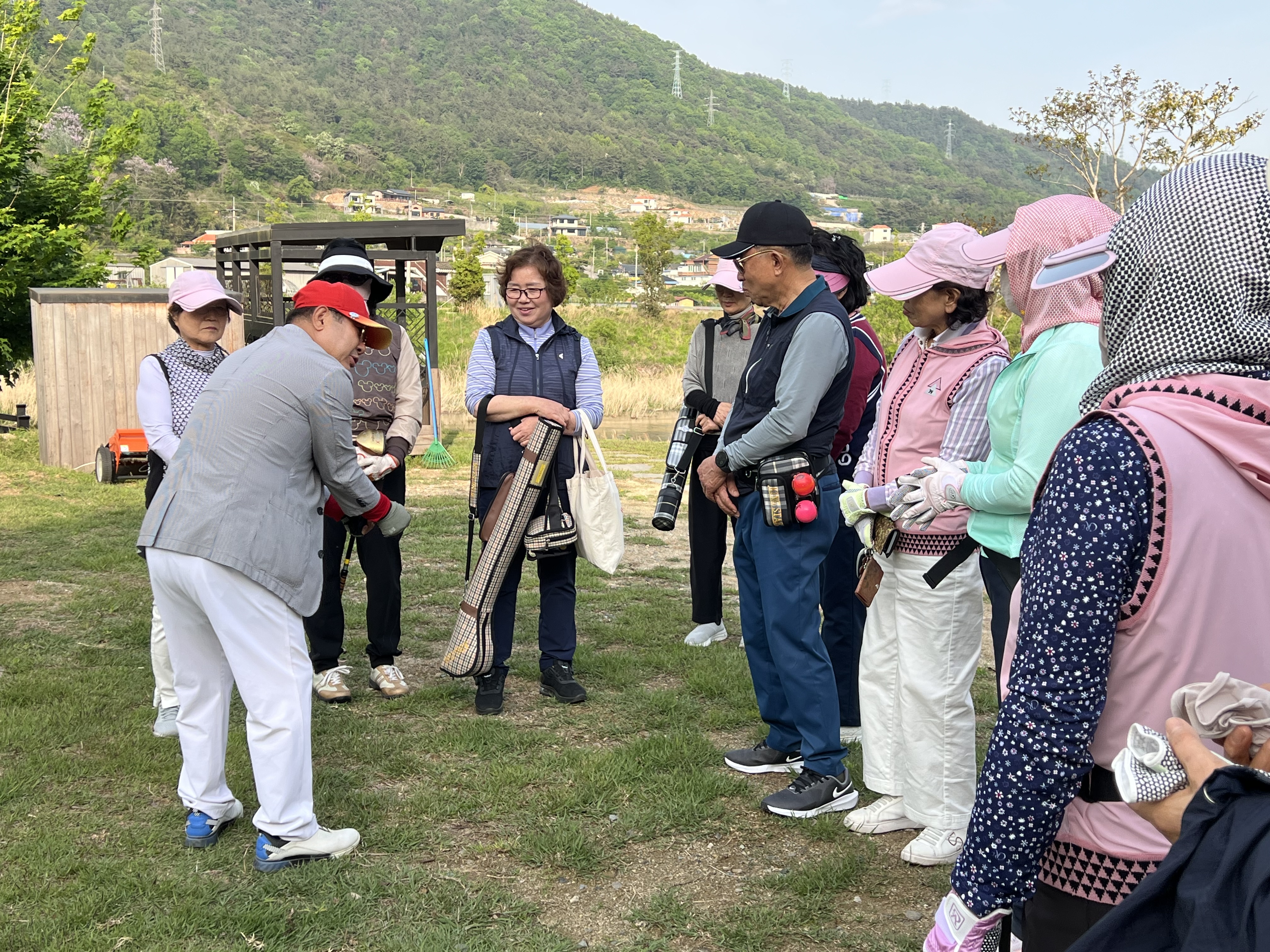 시니어건강관리과 파크골프수업 3