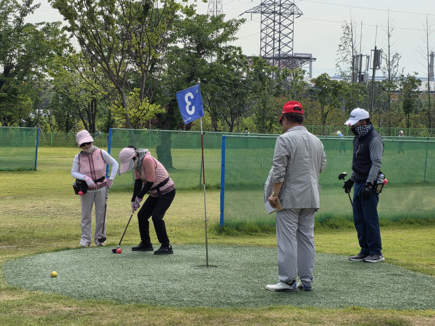 시니어건강관리과 파크골프수업 3